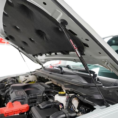 Redline Tuning 21-11043-02 Hood QuickLIFT Plus System Compatible with Ford Ranger 2022-2023 (All Black Components - Bolt in System) - Image 4
