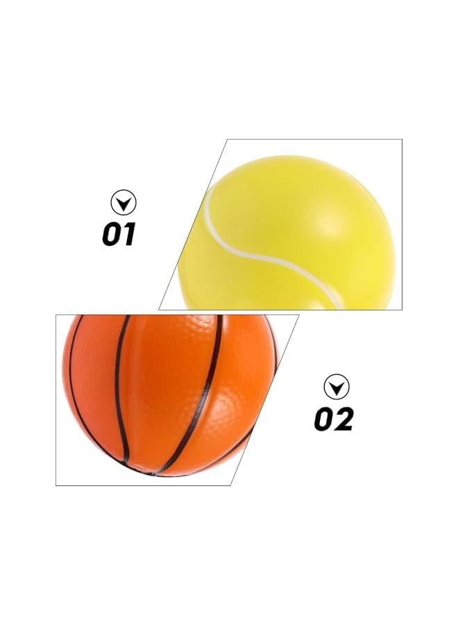 12Pcs Dog Training Balls Set, Bite-Resistant Solid PU Pet Plaything, Colorful Interactive Chew Balls for Indoor and Outdoor Use Random Style - Image 3