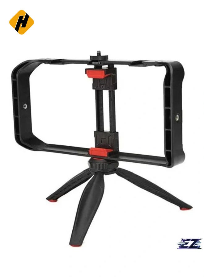 HuHa Video  Kit for Smartphones, DSLR & Vlogging (Adjustable 42mm-95mm)"  - Image 3