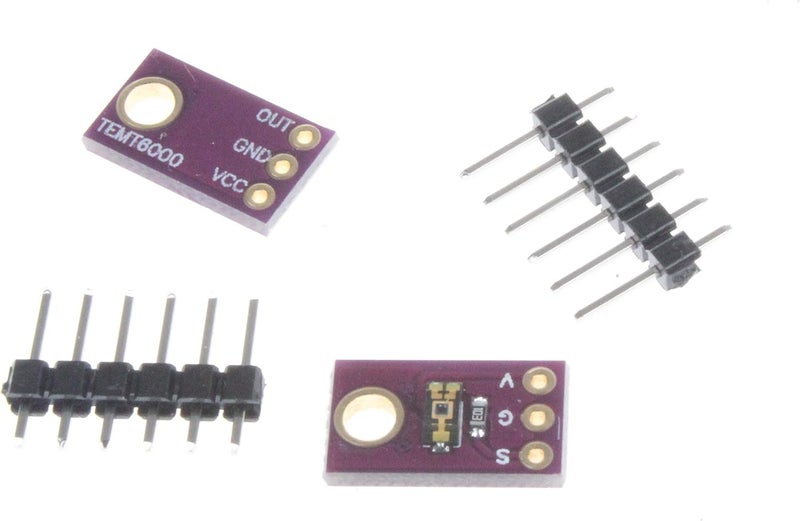 NOYITO TEMT6000 Light Sensor Module Ambient Light Sensor Module Analog Light Intensity Module Visible Light Sensor Module （Pack of 2） - Image 5