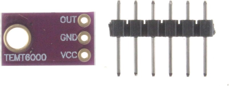 NOYITO TEMT6000 Light Sensor Module Ambient Light Sensor Module Analog Light Intensity Module Visible Light Sensor Module （Pack of 2） - Image 3