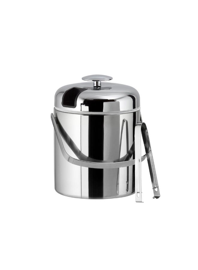ice bucket set "POLAR" including lid, ice tongs, draining grid, carrying handle, for max. 50 ice cubes