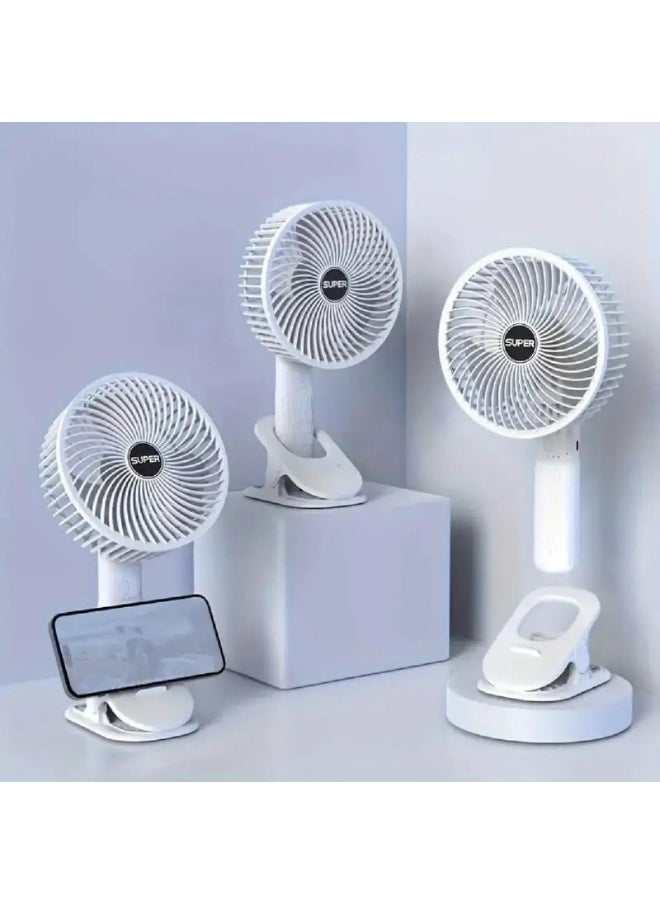 Clip fan with 3 different speeds