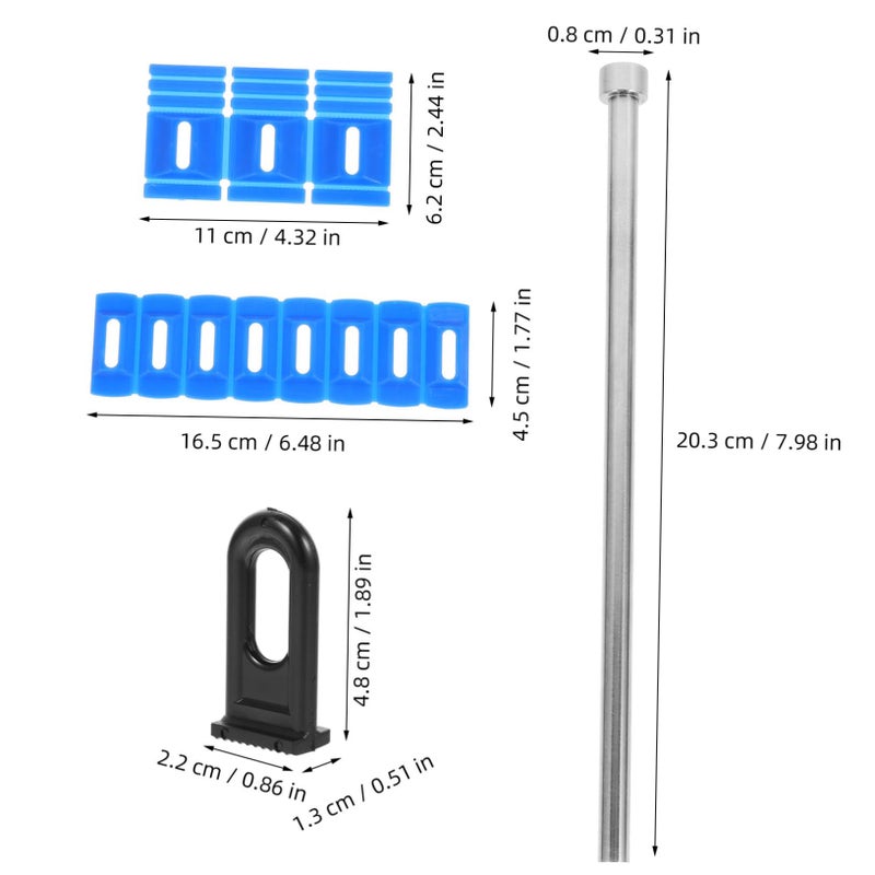 Car Dent Puller Tabs Kit Auto Body Damage Repair Tool Set 16 Pieces - Image 3