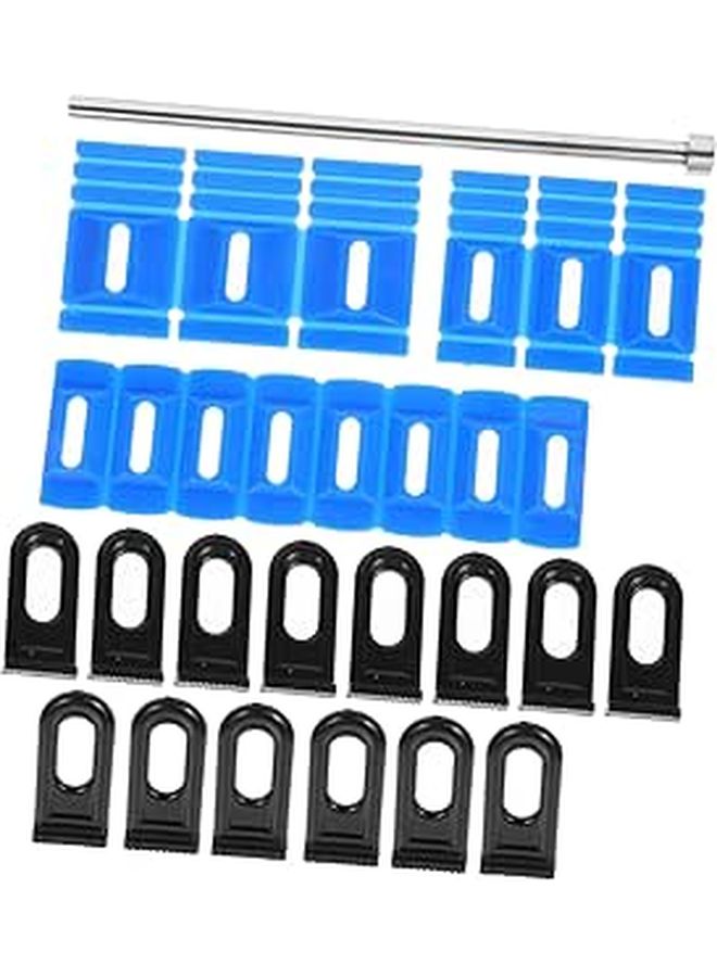 Car Dent Puller Tabs Kit Auto Body Damage Repair Tool Set 16 Pieces - Image 1