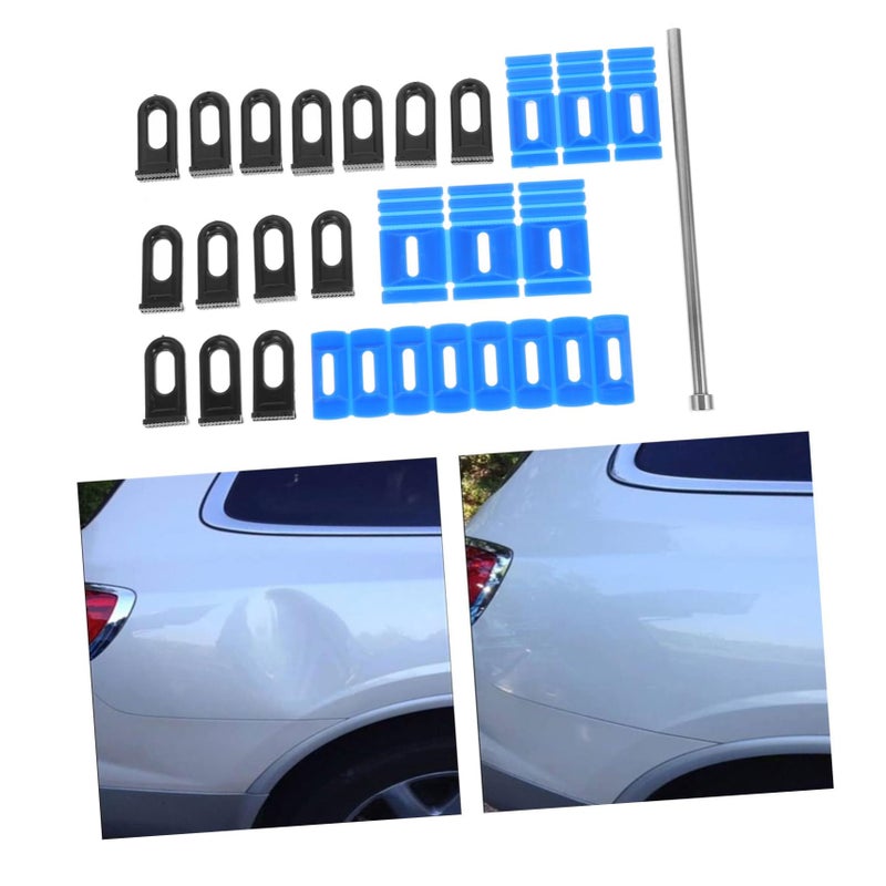 Car Dent Puller Tabs Kit Auto Body Damage Repair Tool Set 16 Pieces - Image 4