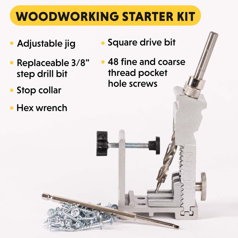 General Tools 854 Adjustable Pocket Hole Jig - Image 3
