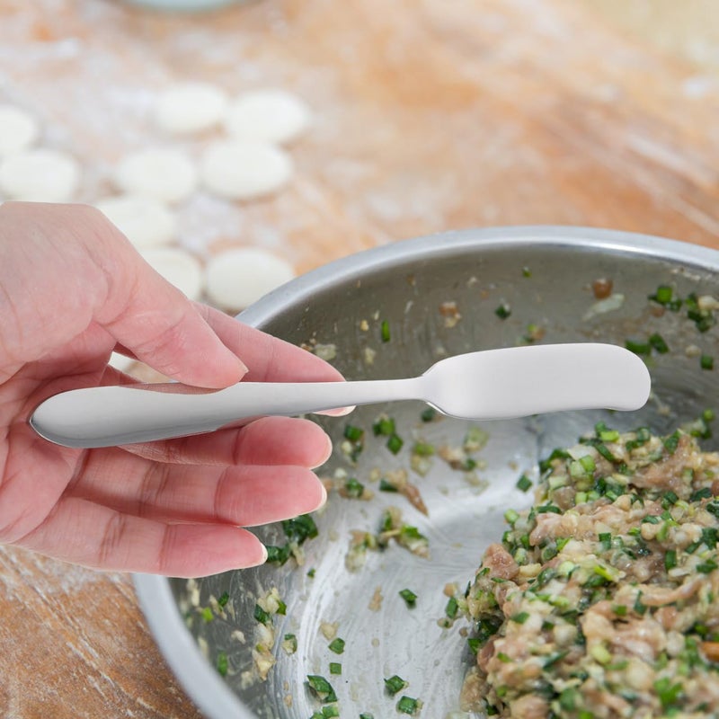 Stainless Steel Butter Spreader Sourdough Stirrer Spatula Jar Scraper for Cooking Baking - Image 5