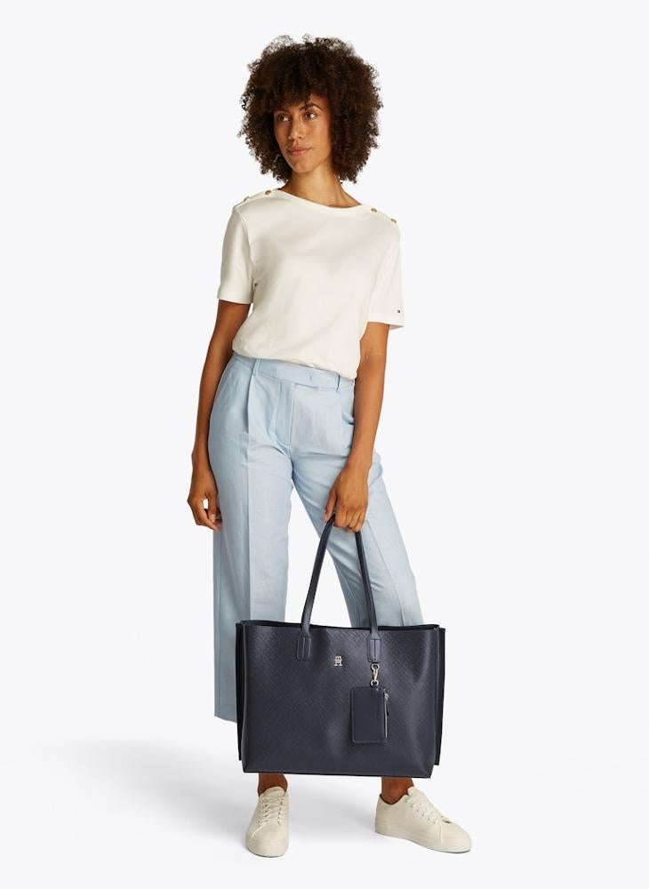TOMMY HILFIGER MONOGRAM TOTE BAG  - Image 5