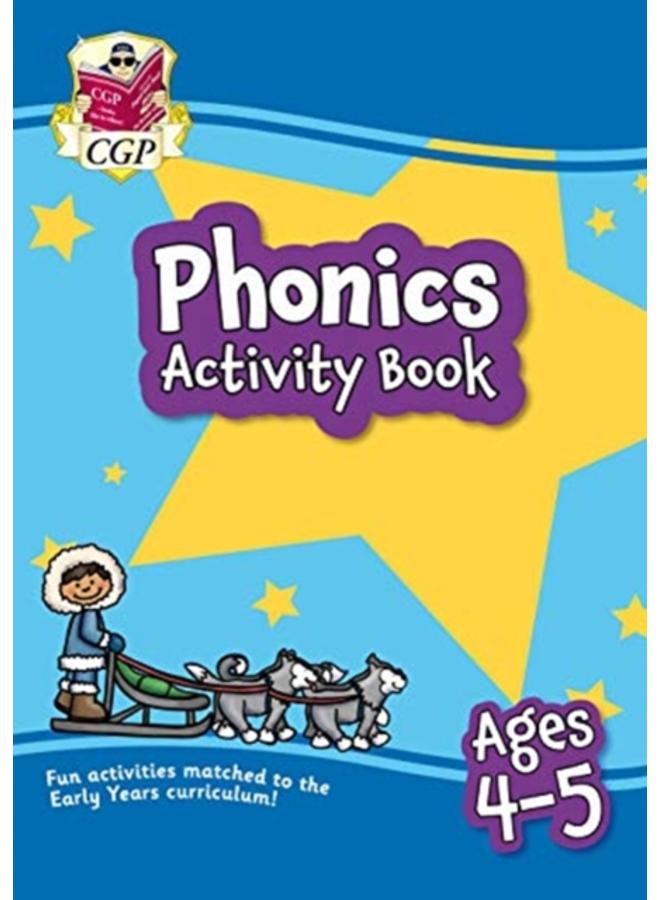 Phonics Activity Book for Ages 4-5 (Reception) - Image 1