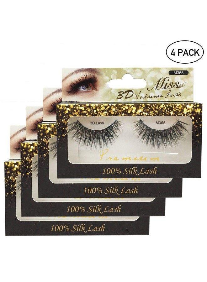 Miss Lashes "4 Pairs" Miss Lash 100% Handmade Tapered 3D Volume lash M365 - Image 3