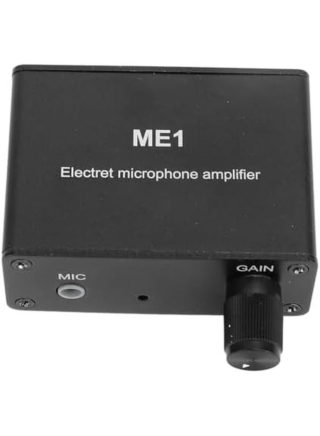 Pssopp Electret Microphone Amplifier Adjustable Gain 0 20dB 3 5mm Interface Home Studio Recording - Image 1