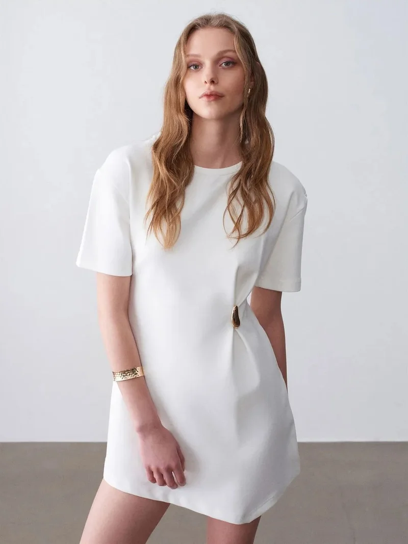 Dilvin DILVIN Women's Mini Shift Dress