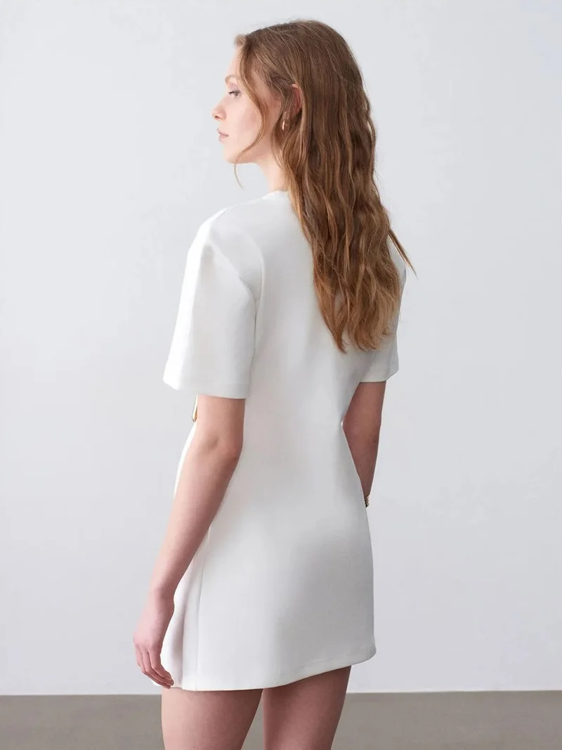 Dilvin DILVIN Women's Mini Shift Dress