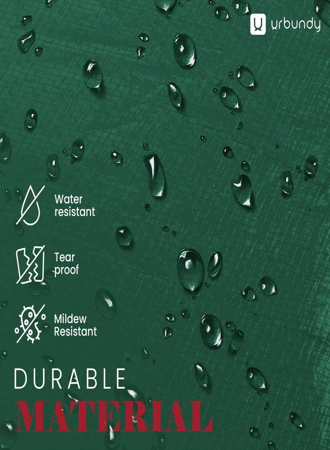 URBUNDY Heavy Duty Christmas Tree Storage Bag 9 Ft - Christmas Tree Bag Green - Tree Bags For Storage - Xmas Tree Storage Bag Holds 9 Ft Christmas Tree Bag For All Year Round Christmas Storage - Image 3