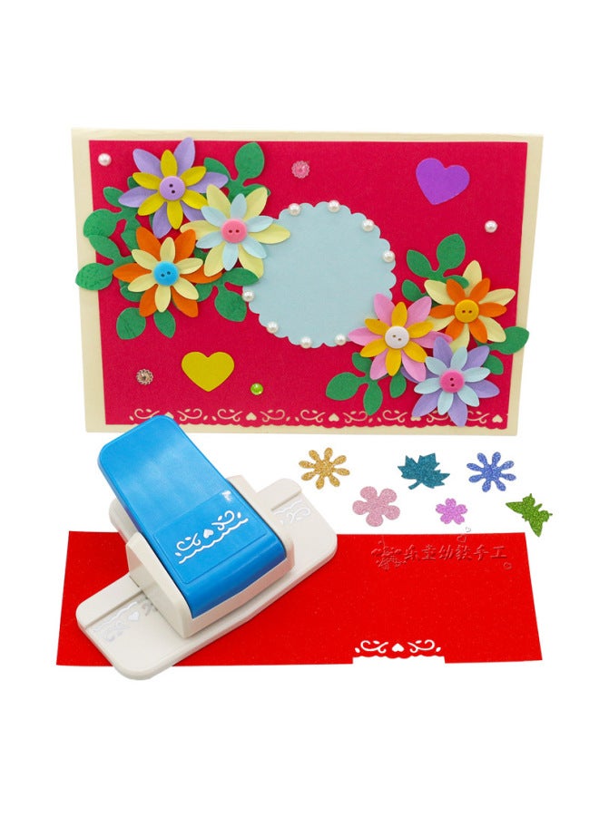 Edge Holder Embosser Flower Breaker Diy Handmade Greeting Card Making Lace Pattern Lace Hollow Cute Printing Machine-Color:No. 3  - Image 1