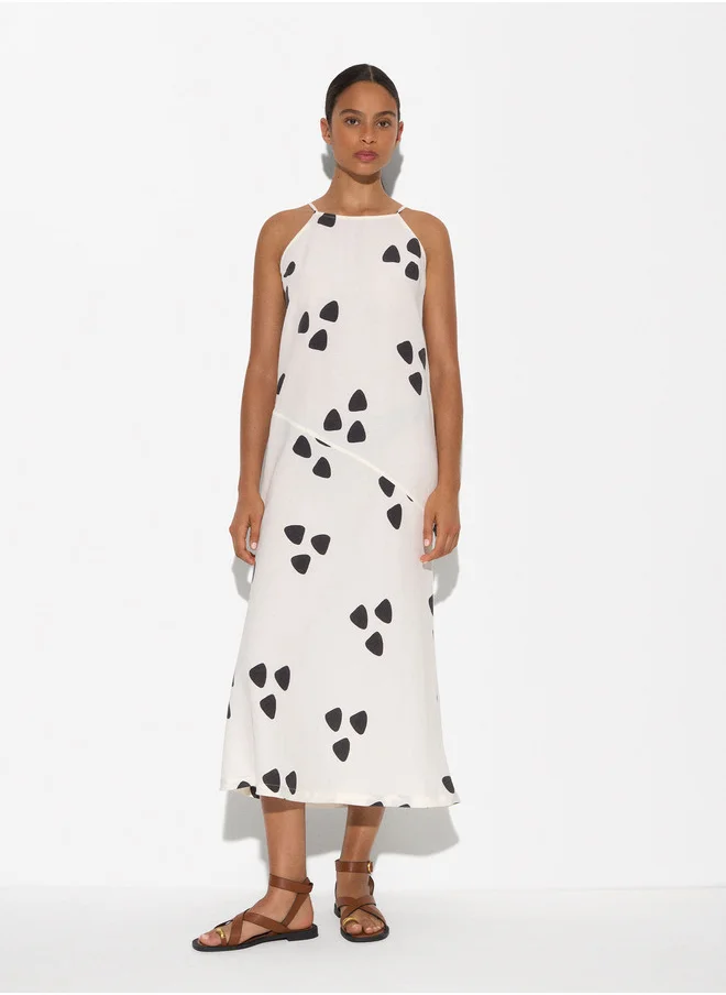 PARFOIS Printed Long Dress