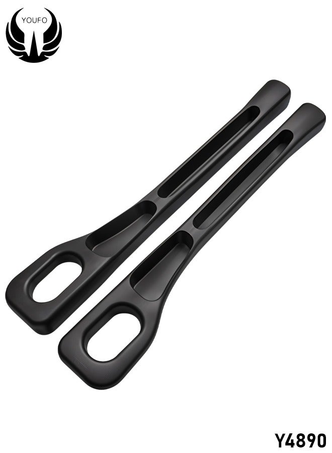 YOUFO Car Seat Gap Filler Organizer with PU Leather Universal Fit Storage Box for Phones, Cards, Keys Prevent Item Drop Between Seats Easy Installation, Model Y4890 - Image 1