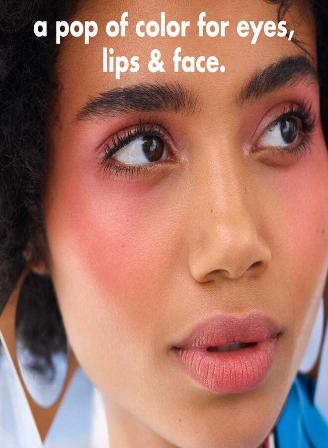 elf e.l.f. Monochromatic Multi Stick – Glimmering Guava | Cream-to-Powder Multi-Use Blush, Lip & Eye Color Stick with Shea Butter & Vitamin E – 4.4 g - Image 2