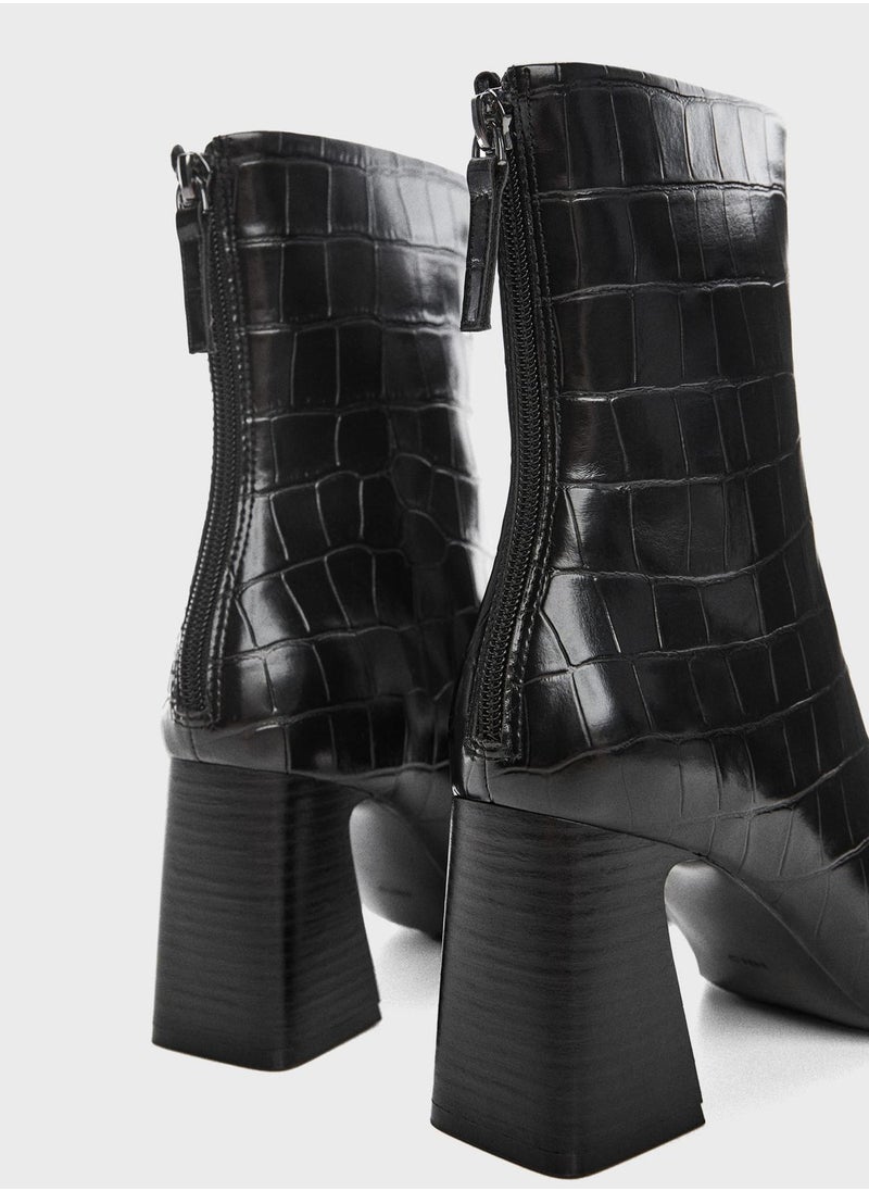 MANGO - Cami1 Ankle Boots - Image 1