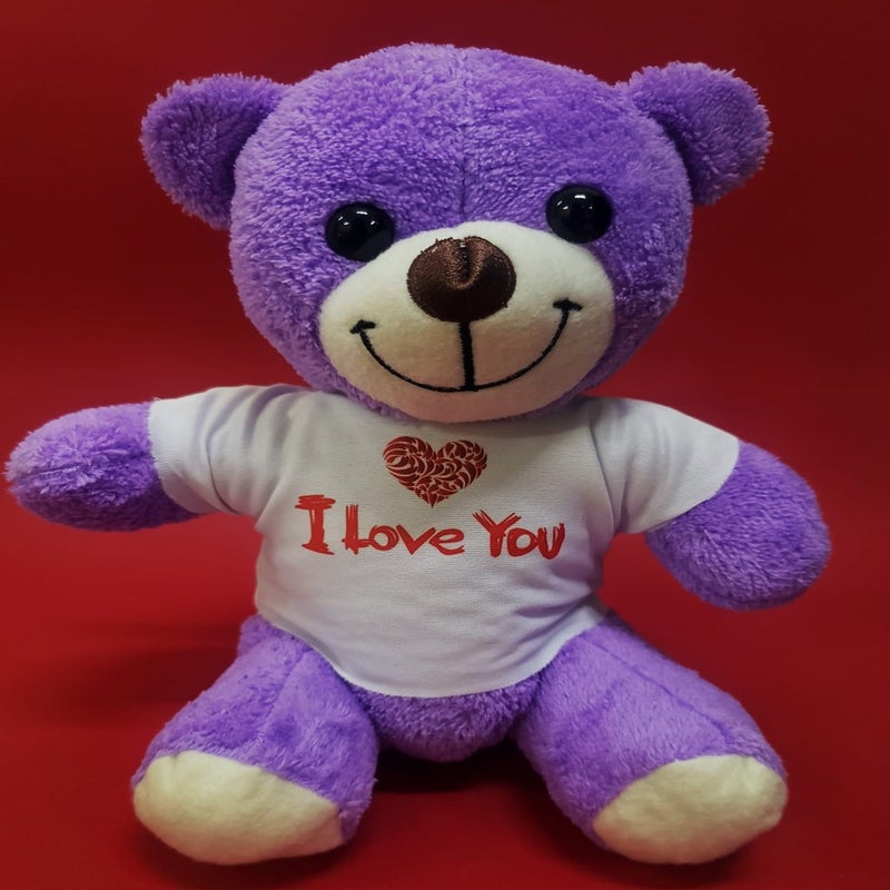 Ema T-Shirt Purple Bear 