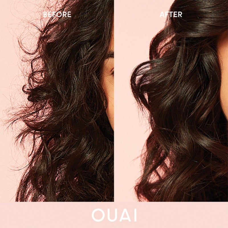OUAI Anti Frizz Cream - Moisturizing Hair Cream with Frizz Control & Heat Protection - Provides Lasting Hydration with Jackfruit & Beetroot Extract - Paraben, Phthalate & Sulfate Free (6 oz) - Image 4
