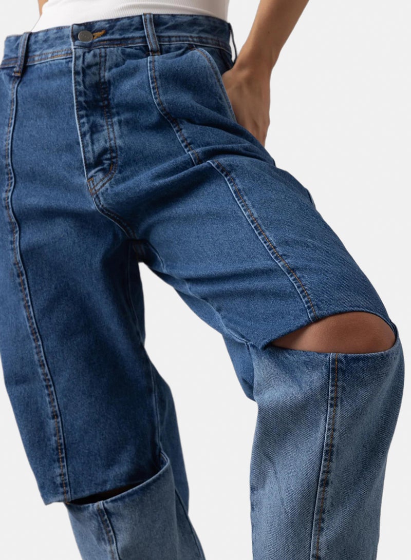 Stache Cutout Denim - Image 3