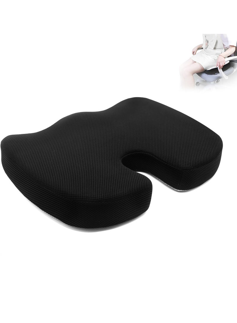 TANGBLIB Medical-Grade memory Foam seat Pad for Hemorrhoid Pain and Lower Back Spine, Disk and Cartilage Slipping - Image 1