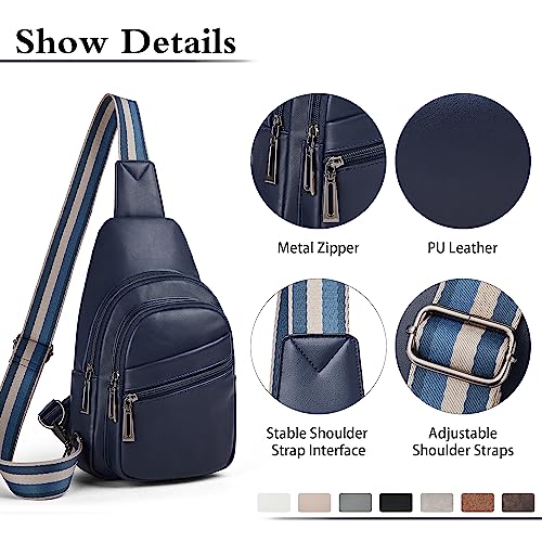 Mroede Sling Bag Crossbody Bags for Women Small Cross Body Bag Fanny Packs Chest Sling Purse for Daily Travel Leisure Sport - Image 5