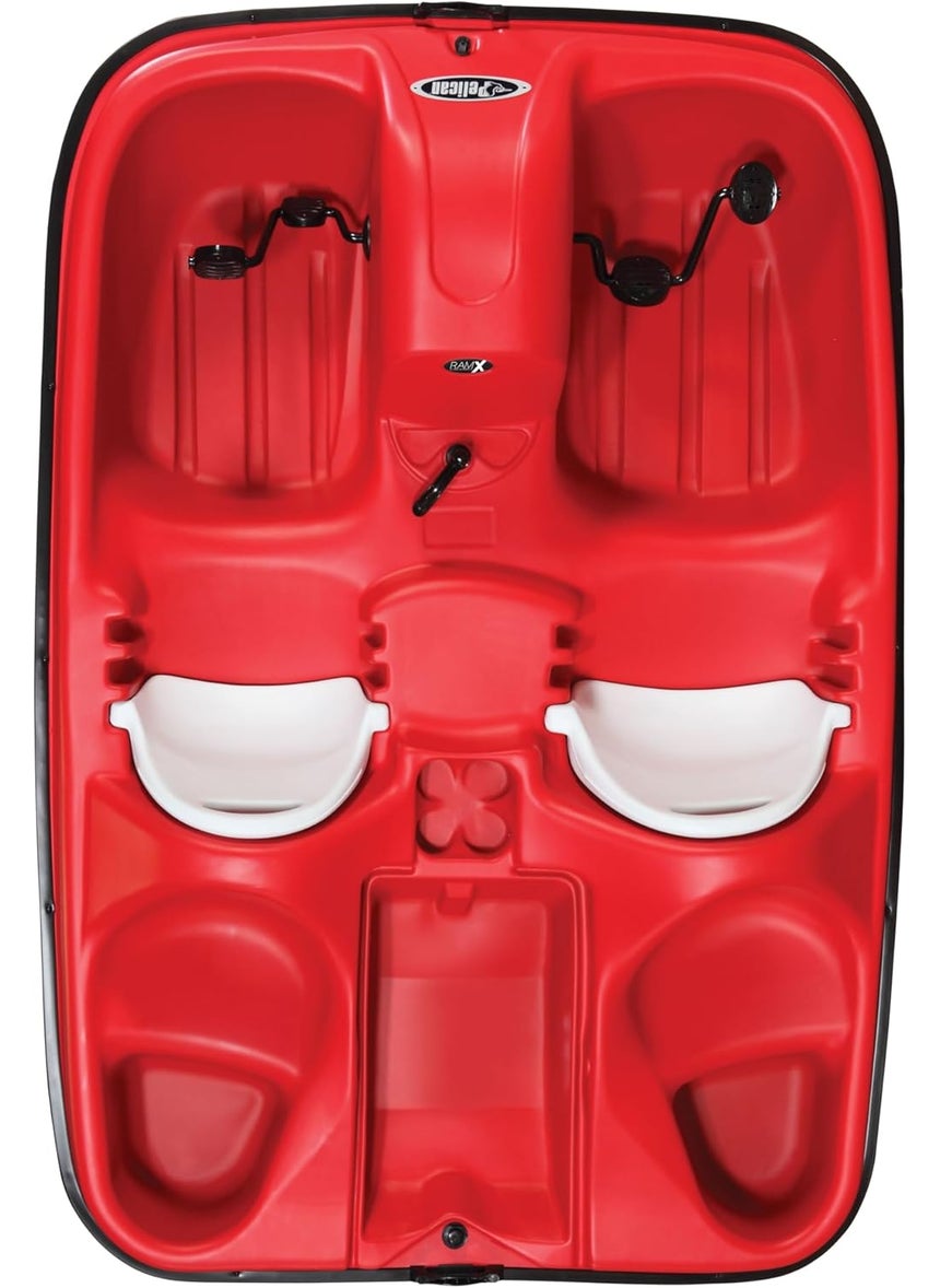 Pelican Pelican Sport  PEDAL BOAT MONACO  Adjustable 5 Seat Pedal Boat RedWhite  - Image 2