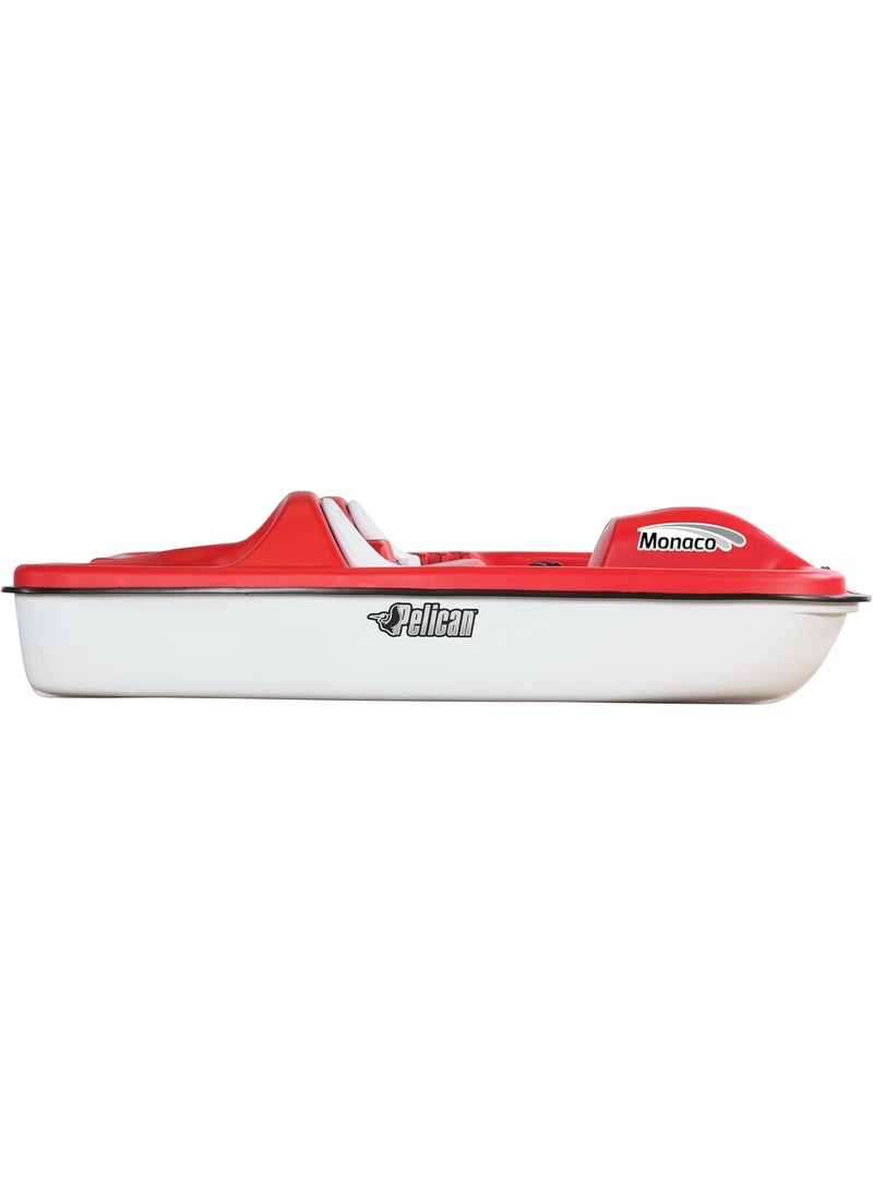 Pelican Pelican Sport  PEDAL BOAT MONACO  Adjustable 5 Seat Pedal Boat RedWhite  - Image 3
