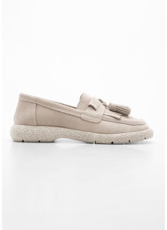 Beige-Suede