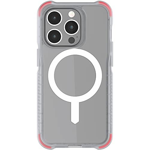 Ghostek Covert iPhone 14 Pro Case Clear - Compatible with Apple MagSafe, Silicone Fusion, Slim Fit Shockproof Phone Cover (6.1 Inch, Clear) - Image 1