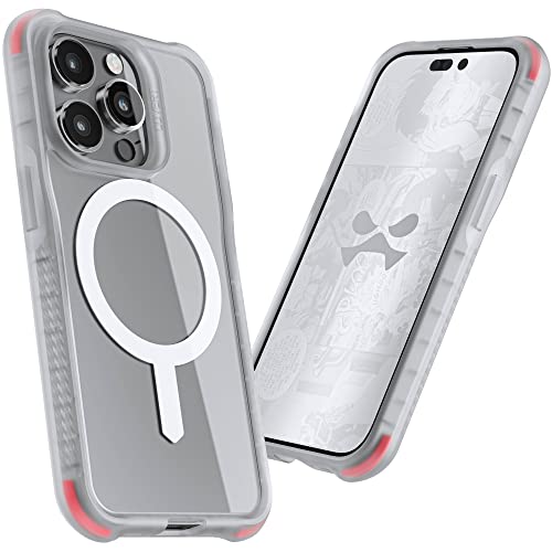 Ghostek Covert iPhone 14 Pro Case Clear - Compatible with Apple MagSafe, Silicone Fusion, Slim Fit Shockproof Phone Cover (6.1 Inch, Clear) - Image 2