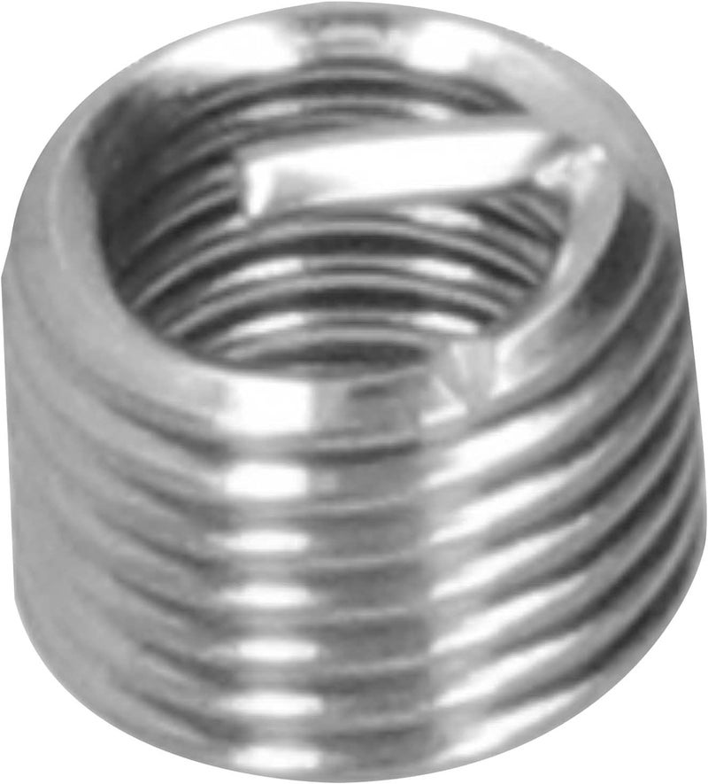 Hyuduo 100 PCS Thread Repair Insert M6 x 1 Helicoil Metric Thread Sleeves Stainless Steel Wire Thread Sheaths with Different Length to Choose for Thread Repair(9mm) - Image 3