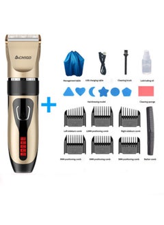 CHIGO High Quality Professional Usb Rechargeable Waterproof Ipx4 Hair Clipper For Men Groomers  - Image 1