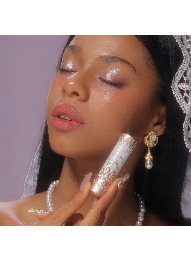 فلاور نوز أحمر شفاه غير لامع من فلاور نوز ليتل أنجل، ناعم للغاية وحريري للغاية، طين شفاه نباتي مرطب يدوم طويلاً للفتيات والنساء، لمسة نهائية مخملية، 3.5 غرام، عبوة واحدة (C03 راديانت سيراف) - Image 5