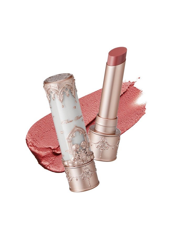 فلاور نوز أحمر شفاه غير لامع من فلاور نوز ليتل أنجل، ناعم للغاية وحريري للغاية، طين شفاه نباتي مرطب يدوم طويلاً للفتيات والنساء، لمسة نهائية مخملية، 3.5 غرام، عبوة واحدة (C03 راديانت سيراف) - Image 1