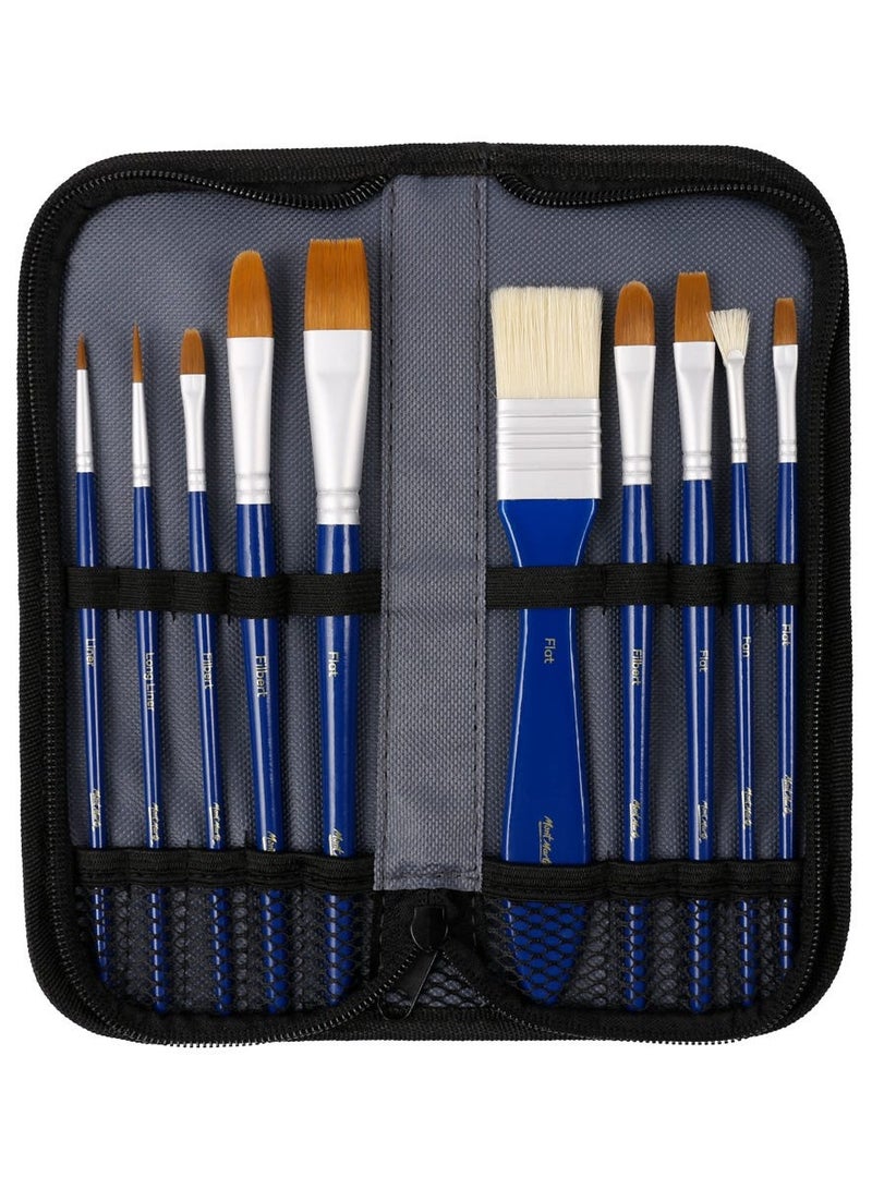 Mont Marte Mont Marte Brush Set in Wallet 11pc - Gouache  - Image 2