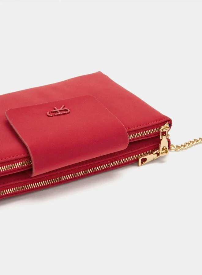 بارفوا ملمس ناعم لحقيبة كروس بودي