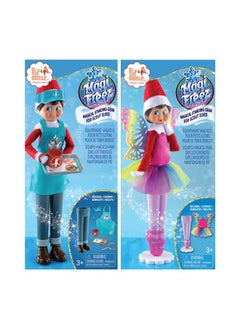 The Elf on the Shelf Magifreez Bundle: Rainbow Snow Pixie And Cocoa To Go Outfits  - Image 1