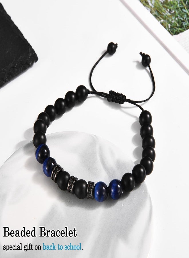 FIEEFX Back to School Gifts Bracelet for Boys First Day of School Bracelet Gifts for Son Grandson Nephew Brother Kindergarten Preschool Pre k 1st 2nd Grade - Image 3
