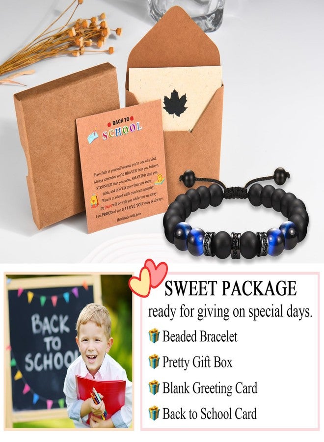 FIEEFX Back to School Gifts Bracelet for Boys First Day of School Bracelet Gifts for Son Grandson Nephew Brother Kindergarten Preschool Pre k 1st 2nd Grade - Image 5