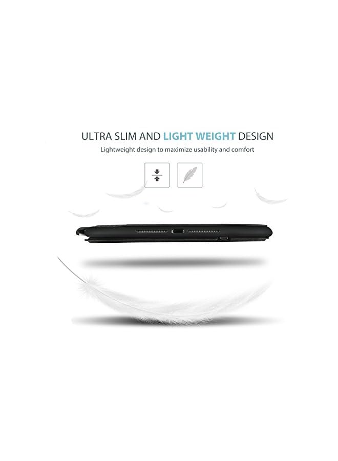 Procases Keyboard Case For Ipad Pro 12.9" 2017/2015 With Built-In Apple Pencil Holder, Slim Lightweight Type Cover Folio Stand Smart Cover With Wireless Keyboard For Apple Ipad Pro 12.9 Inch -Black - Image 5