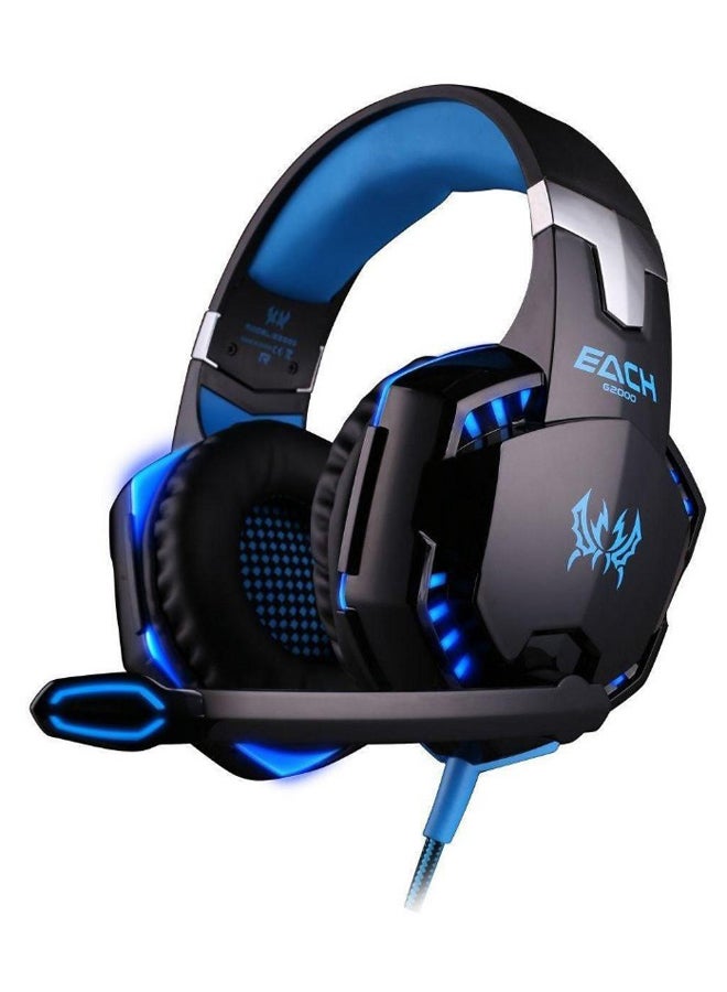 KOTION EACH Stereo Over-Ear Wired Gaming Headsets With Mic For PS4/PS5/XOne/XSeries/NSwitch/PC - Image 1