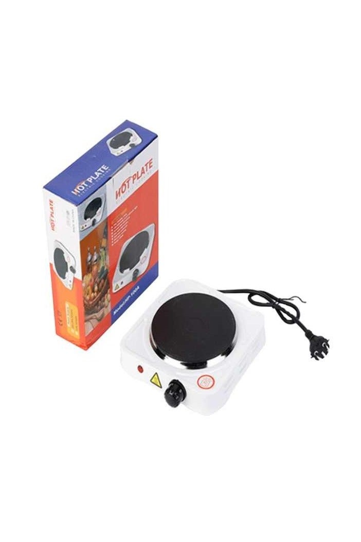 موقد كهربائي محمول للمطبخ، موقد ذو شعلة واحدة، لوح تسخين للطهي، بقوة 1000 واط، مع تحكم قابل للتعديل في درجة الحرارة، موقد مدمج للطاولة - Image 4