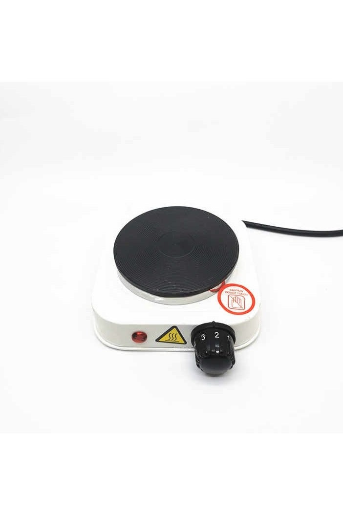 موقد كهربائي محمول للمطبخ، موقد ذو شعلة واحدة، لوح تسخين للطهي، بقوة 1000 واط، مع تحكم قابل للتعديل في درجة الحرارة، موقد مدمج للطاولة - Image 2