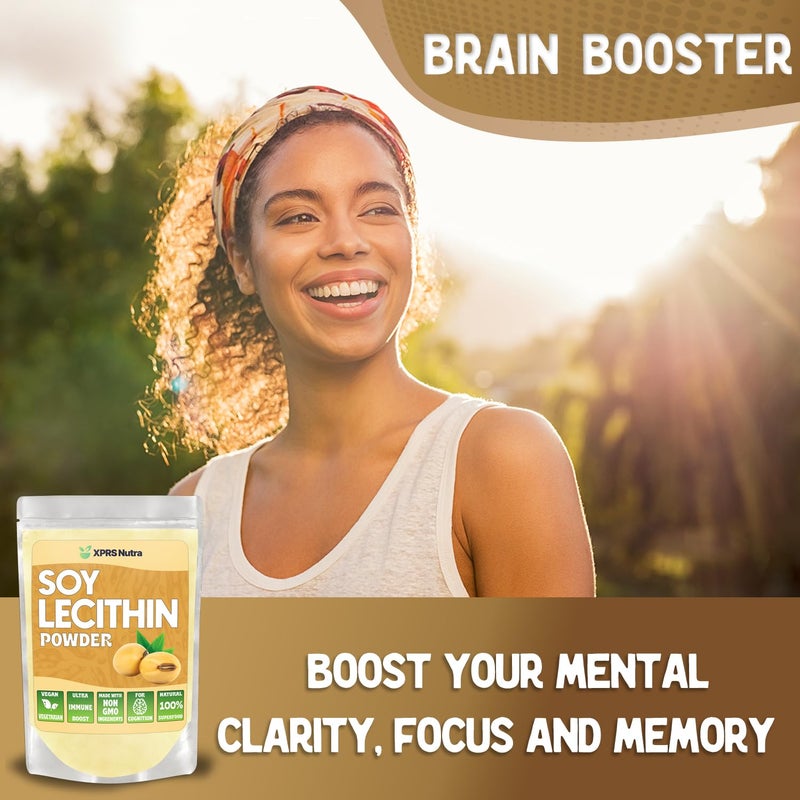 XPRS Nutra Soy Lecithin Powder Food Grade Fat Emulsifier - Suitable for Cooking, Baking and More - Vegan Friendly Soy Lecithin Powder Cooking Aid (4 Ounce) - Image 4