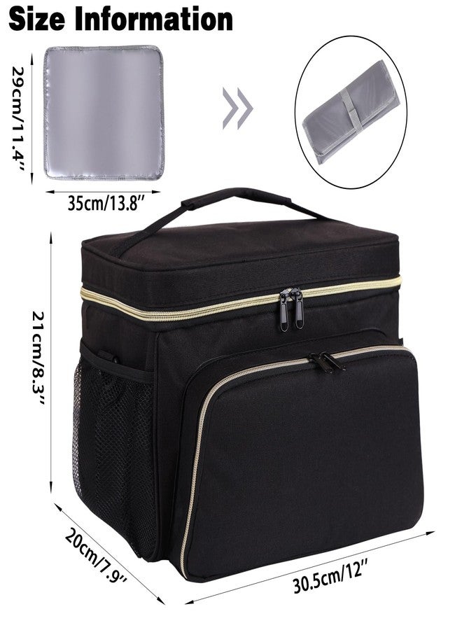 Timoxi Breast Pump Bag Fit for Spectra S1 and S2, Pumping Bag with Breastmilk Ice Pack & Waterproof Mat, Perfect for Working Moms and Travel - Image 3