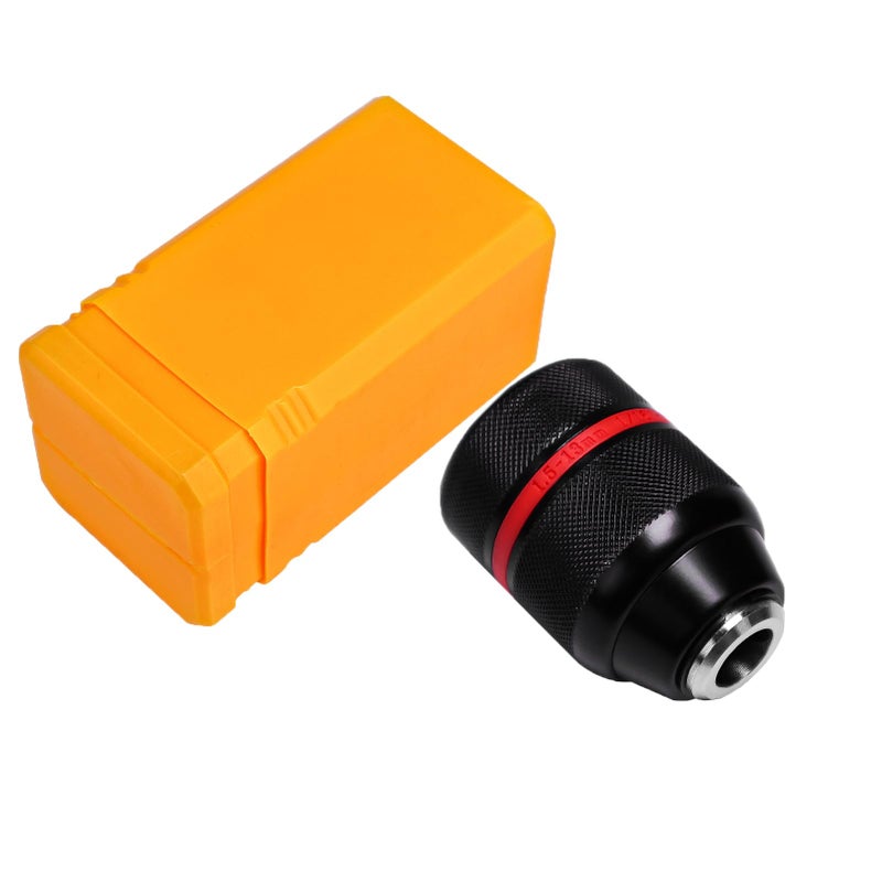 KPROE Keyless Drill Chuck 1/2" 20UNF for Milwaukee â€“ 1.5-13mm Self-Tightening Quick Change Chuck, Fits M18/M12 Drills & Impact Drivers, Alloy Steel Construction - Image 3